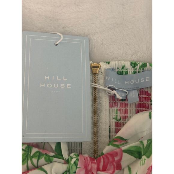 NWT Hill House The Isabella Top in Pink Roses XS - Picture 10 of 15